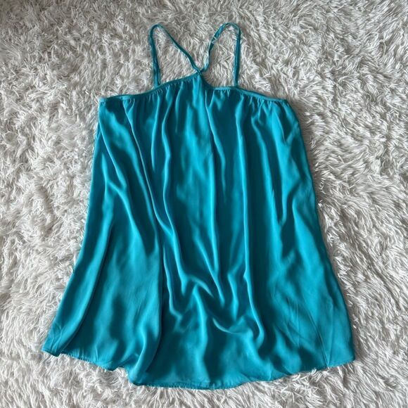 NWT Show Me Your Mumu Summer Blue Lexington Mini Dress Size XL - Picture 4 of 6